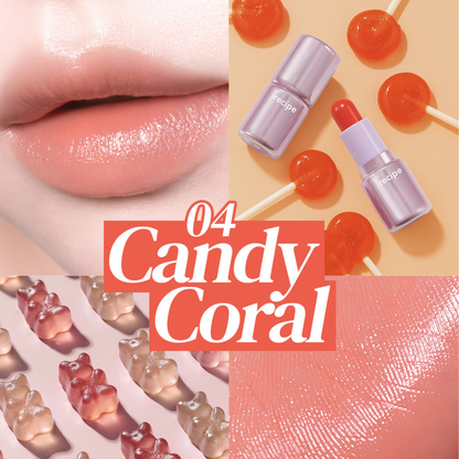 [NMIXX JIWOO PICK] iRecipe Vibe Up Prism Lip Balm Duo Bare Chiffon + 1 More Shade