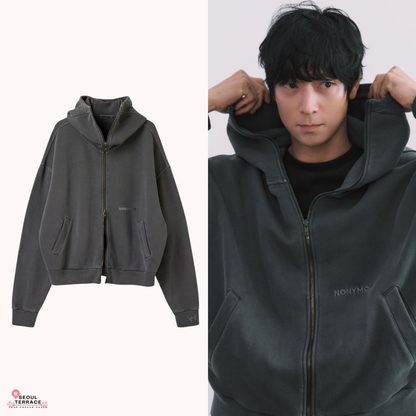 NONYMOUSAA [Worn by Gang Dong-won] Fading High Zip-Up
