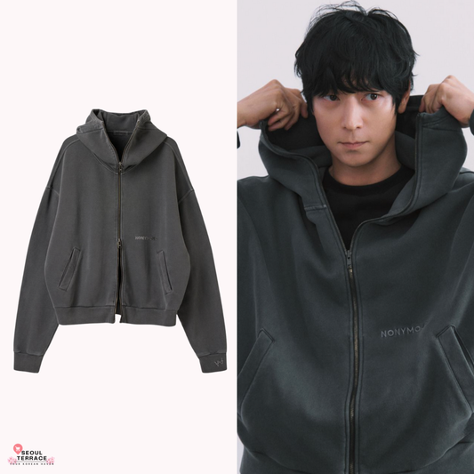 NONYMOUSAA [Worn by Gang Dong-won] Fading High Zip-Up