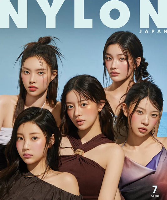 NYLON JAPAN MAGAZINE JULY 2025 COVER : ILLIT