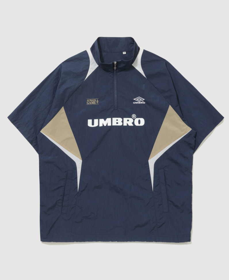韓国*UMBRO■[DAY6] HBL BLOCK Short-Sleeved Anorak DAY6] HBL BLOKE Short Sleeve Stand Neck Anorak – SEOUL TERRACE