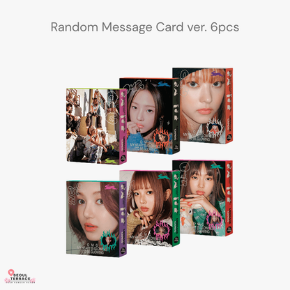 NewJeans ‘OMG’  Message Card ver. + Weverse Albums ver.