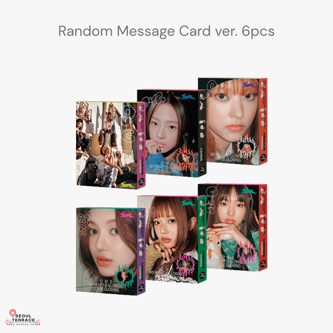 NewJeans ‘OMG’  Message Card ver. + Weverse Albums ver.