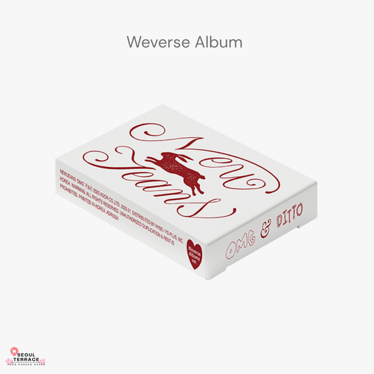 NewJeans ‘OMG’  Message Card ver. + Weverse Albums ver.