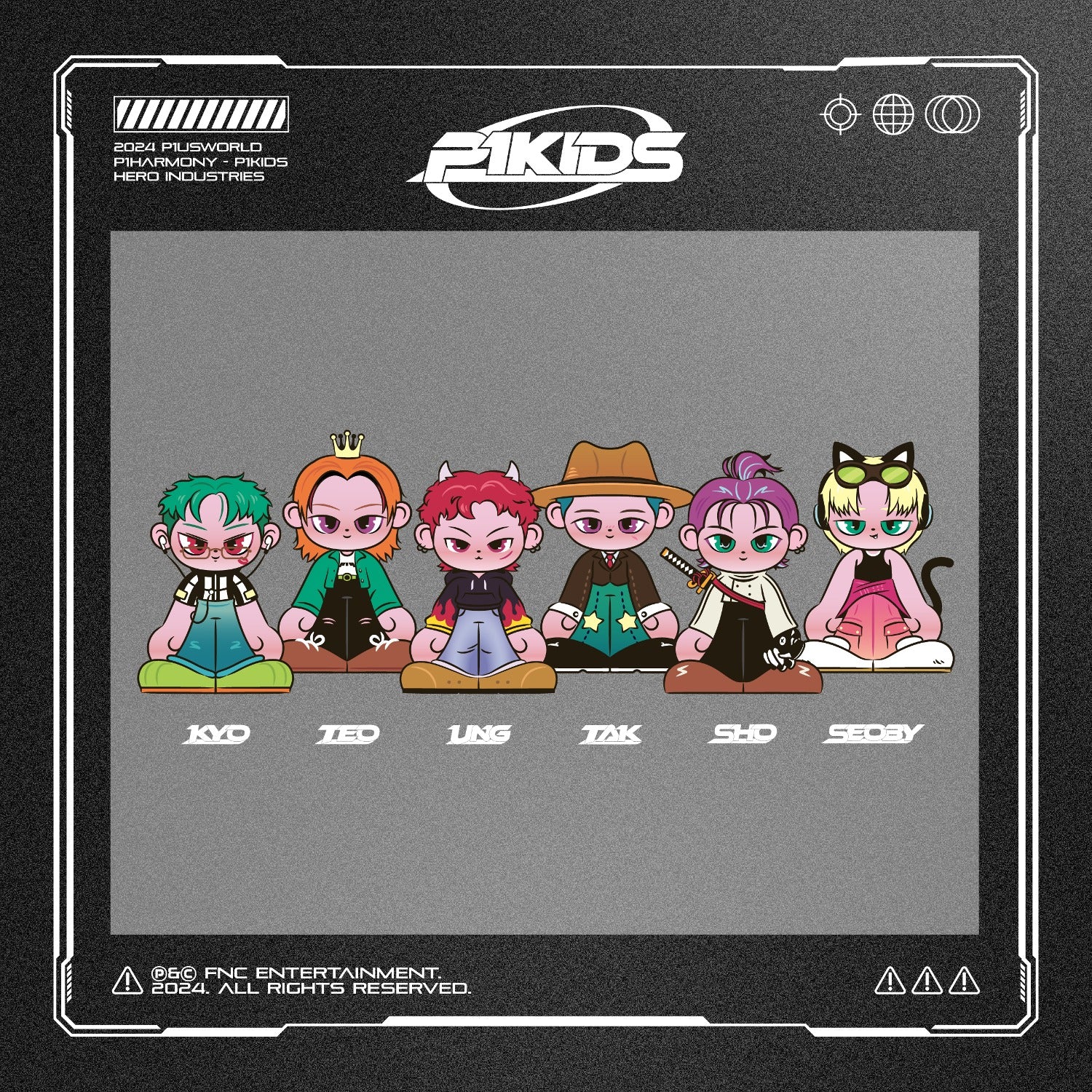 P1Harmony [P1KIDS] POP-UP STORE MD – SEOUL TERRACE
