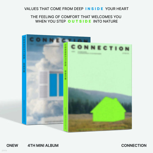 SHINEE ONEW - 4th Mini Album: CONNECTION [1 out of 2 randomly sent]