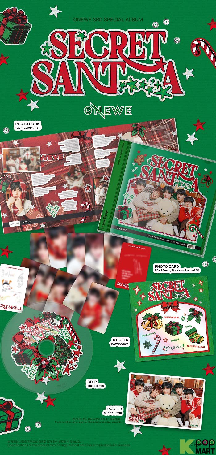 ONEWE THIRD SPECIAL ALBUM – SECRET SANTA