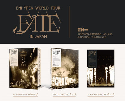 ENHYPEN - FATE WORLD TOUR IN JAPAN - DVD & BLU-RAY