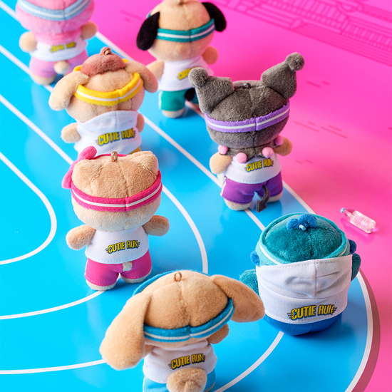 [Olive Young x Sanrio] CUTIE RUN Doll Keyring Kuromi Melody Cinnamorolll 