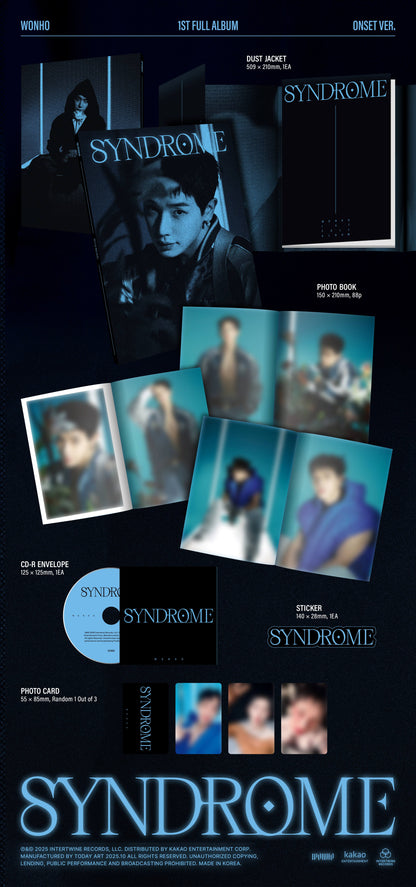 Monsta X WONHO - Full Album [SYNDROME]