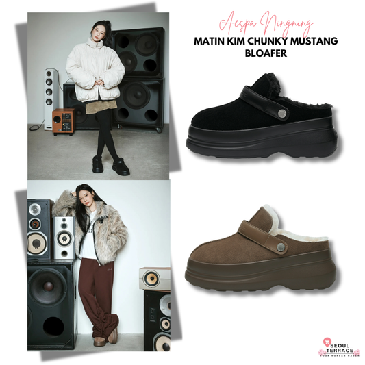 [Aespa Ningning Pick] Matin Kim Chunky Mustang Bloafer