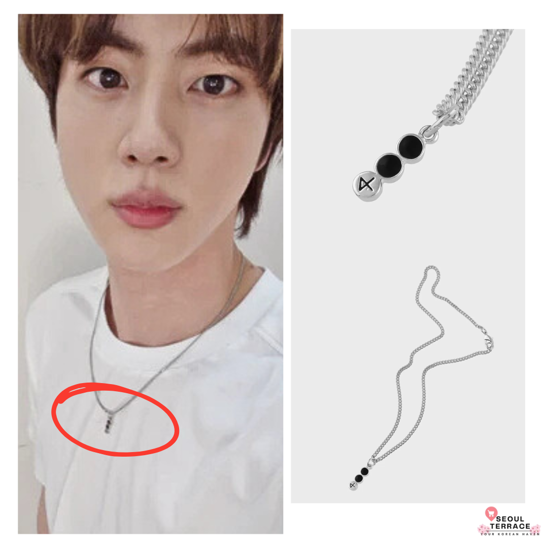 [BTS Jin Worn] Nonenon Grape Necklace