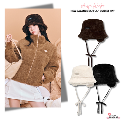 [Aespa Winter Pick] New Balance Earflap Bucket Hat
