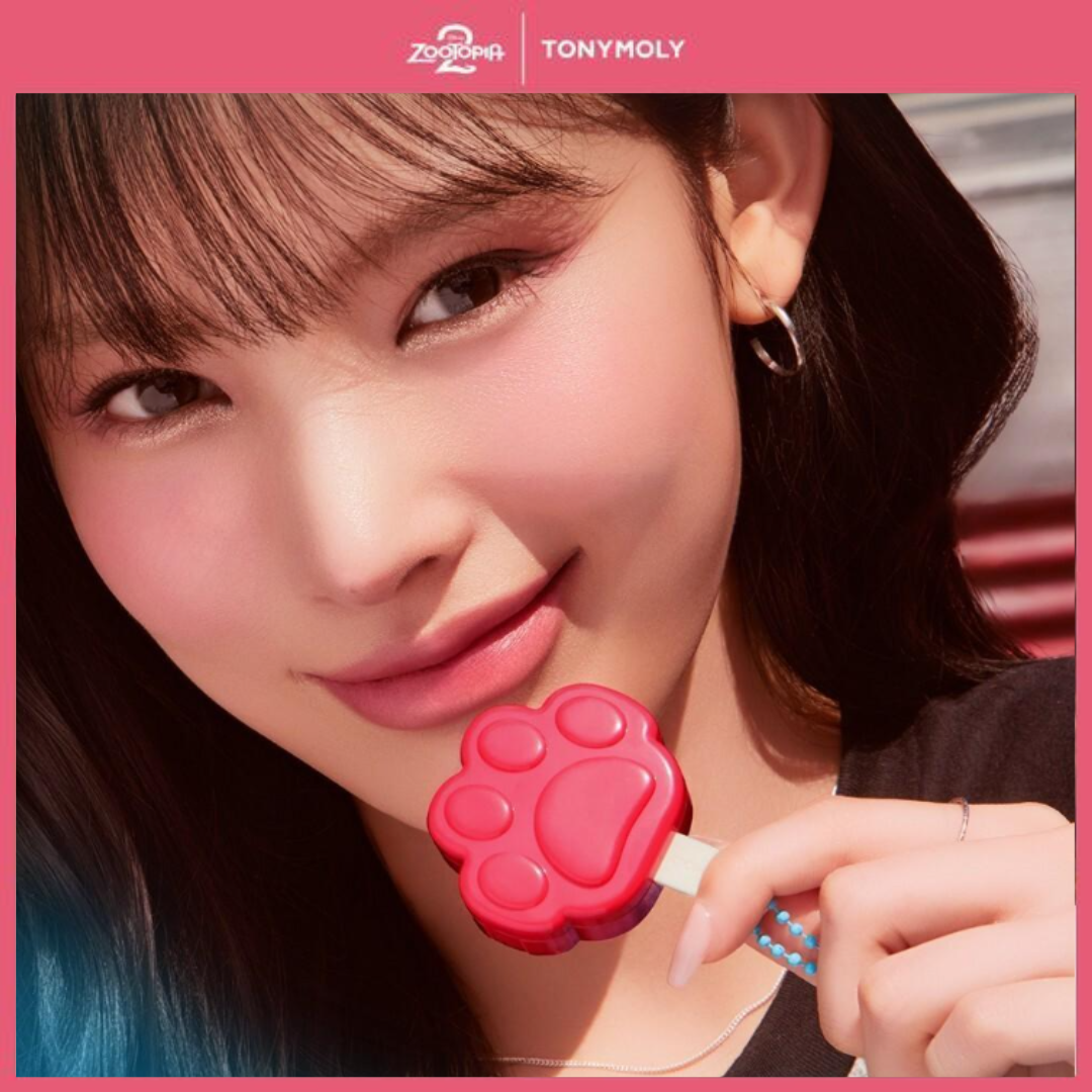 [Zootopia X Tony Moly] Fruity Popsicle Cheek Tone Lip & Cheek Duo Balm