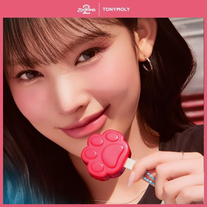 [Zootopia X Tony Moly] Fruity Popsicle Cheek Tone Lip & Cheek Duo Balm