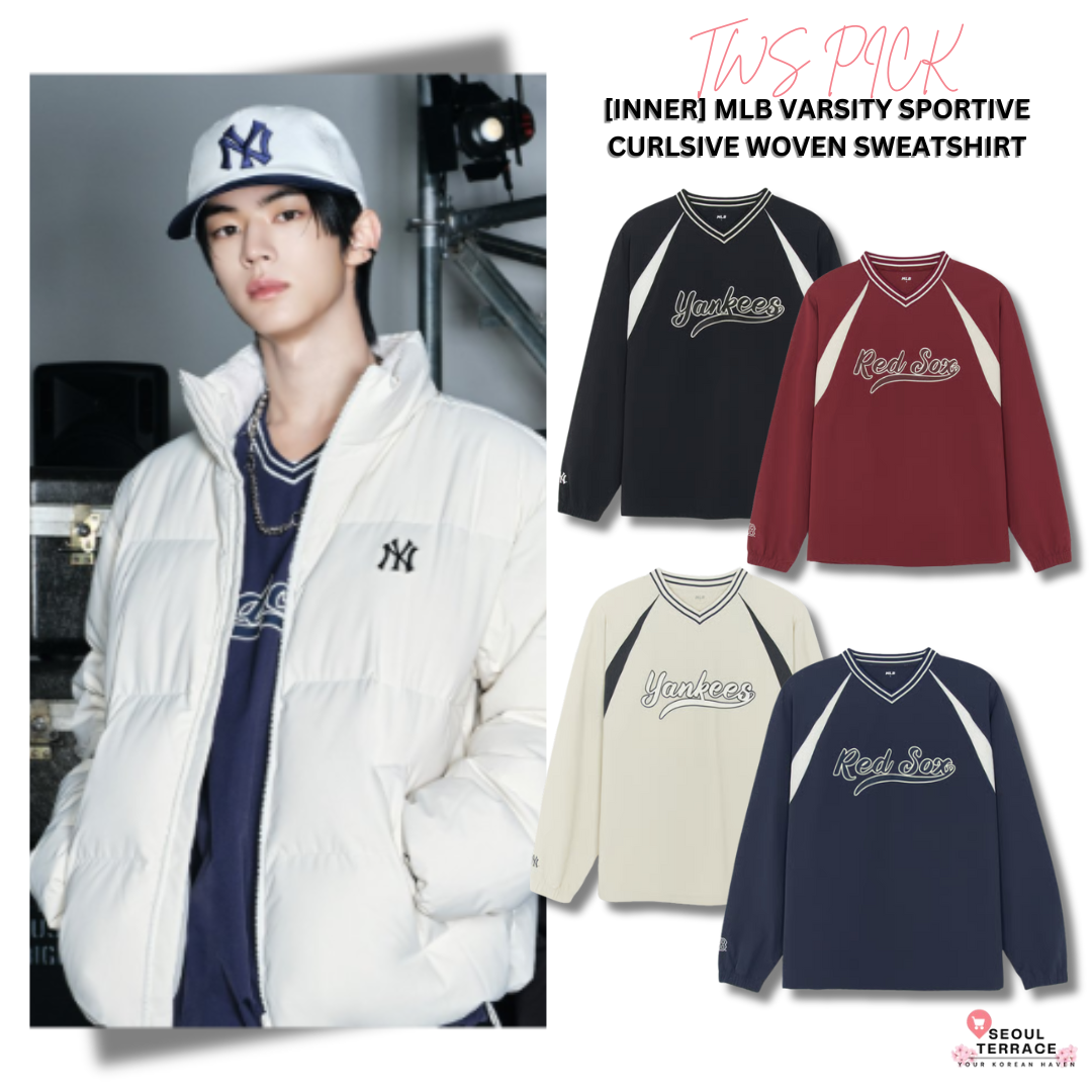 [TWS Pick] MLB Varsity Sportive Curlsive Woven Sweatshirt