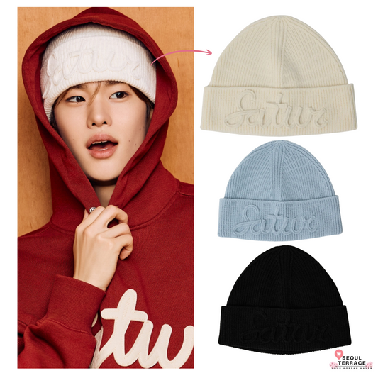 [Riize Pick] 25FW Satur Flowing Logo Beanie