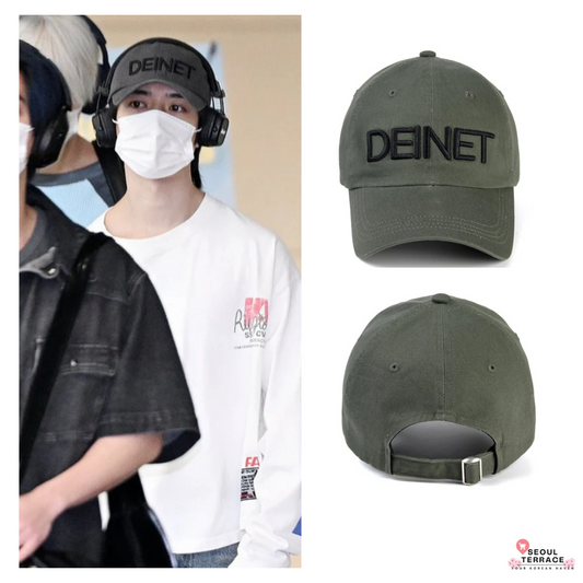 [TXT Beomgyu Worn] Deinet Washed Logo Cap