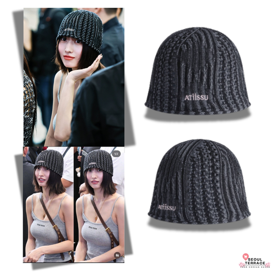 [Twice Momo Worn] Atiissu Squeeze Bucket Hat