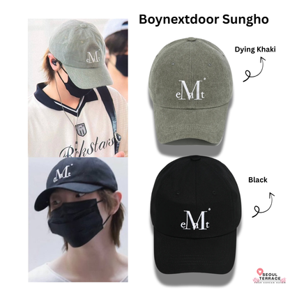 [Boynextdoor Sungho Worn] MUCENT Signature Ball Cap