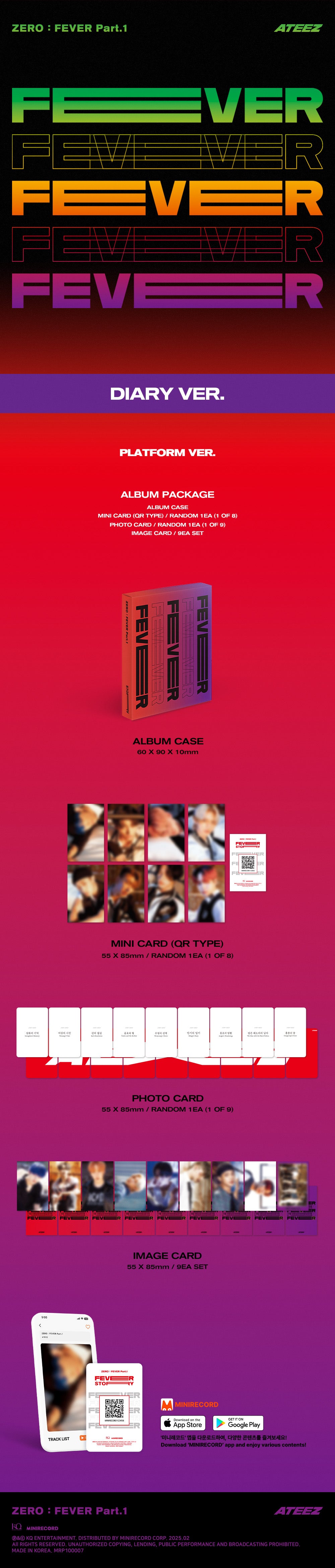 ATEEZ - ZERO : FEVER Part.1 (Platform ver.)