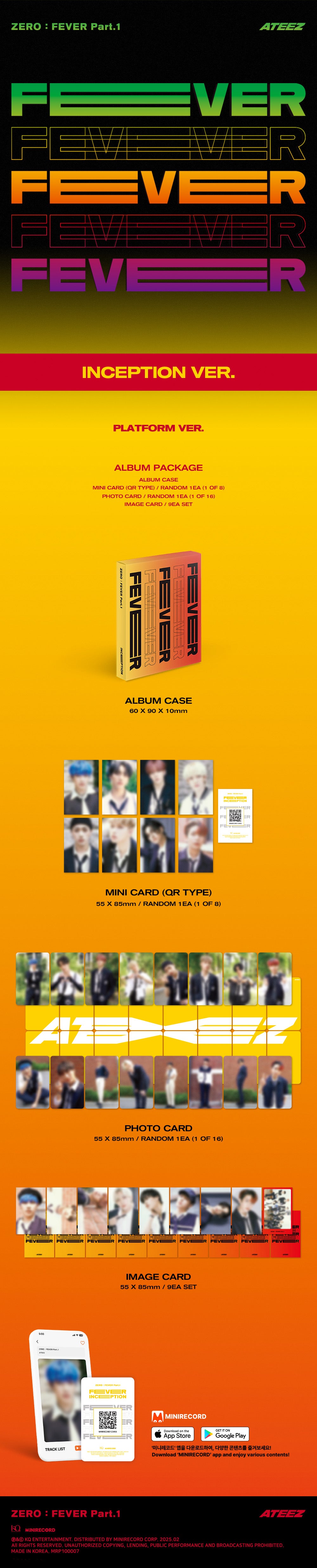 ATEEZ - ZERO : FEVER Part.1 (Platform ver.)