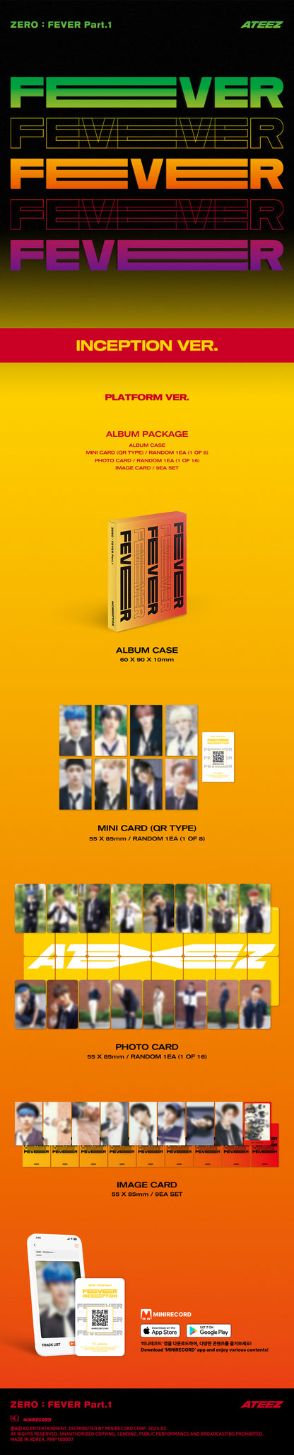 ATEEZ - ZERO : FEVER Part.1 (Platform ver.)