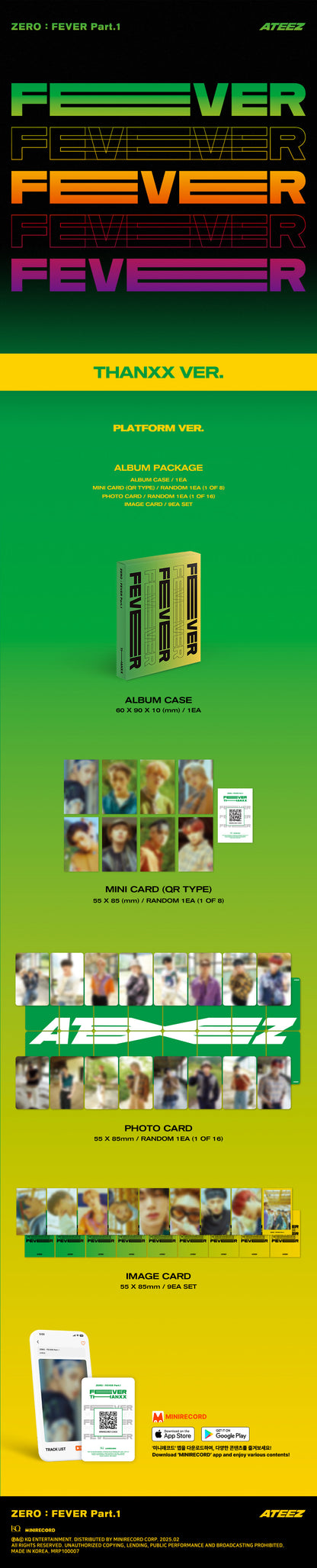 ATEEZ - ZERO : FEVER Part.1 (Platform ver.)