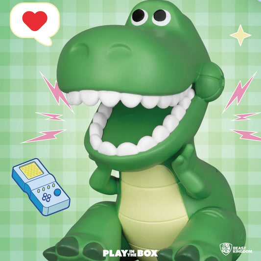 PLAY IN THE BOX - TOY STORY Series Palm Size Vinyl Functional Figurines : Rex