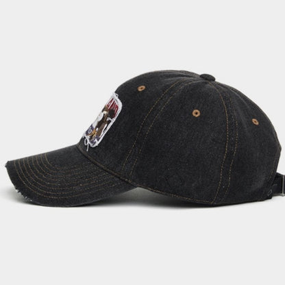 PLATEAU HIGH EA DENIM WASHED CAP BLACK Seen worn by BTS Jimin