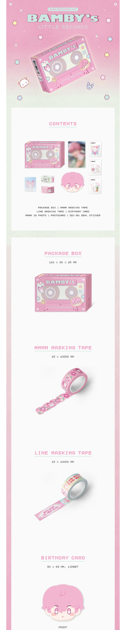 PLAVE - 2025 BIRTHDAY KIT BAMBY