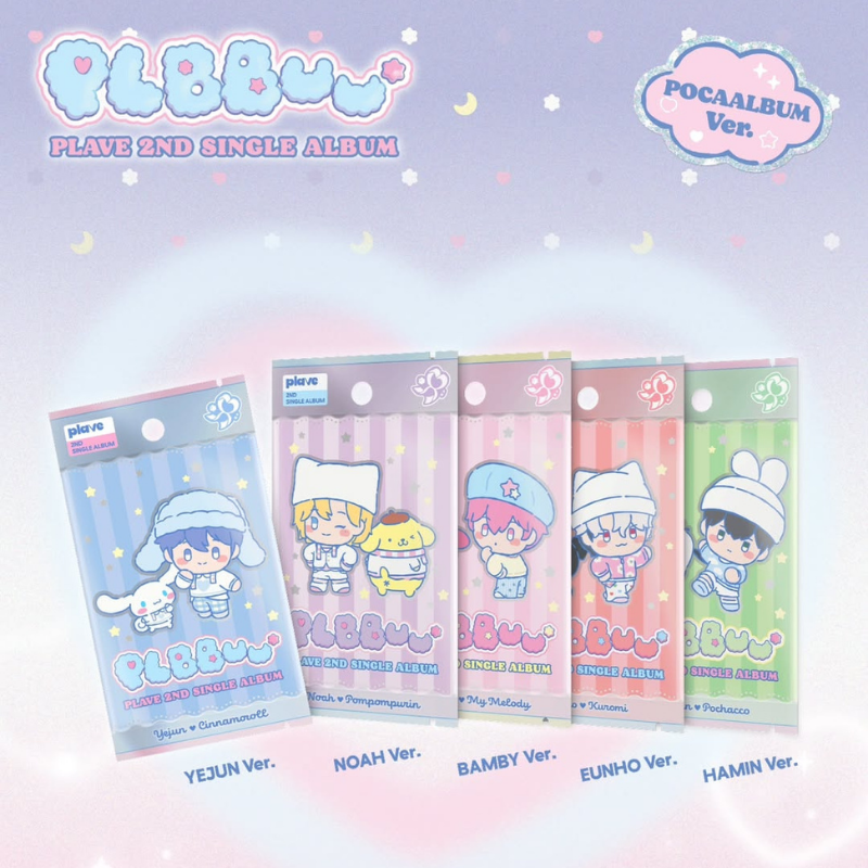 PLAVE 2nd Single Album 'PLBBUU' X Sanrio Characters