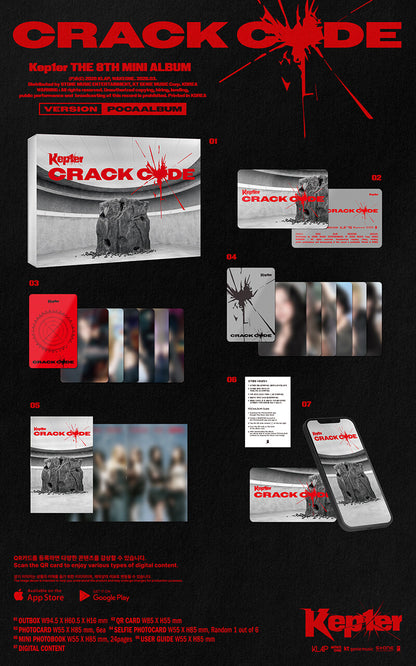 KEP1ER - Mini 8th Album 'CRACK CODE'