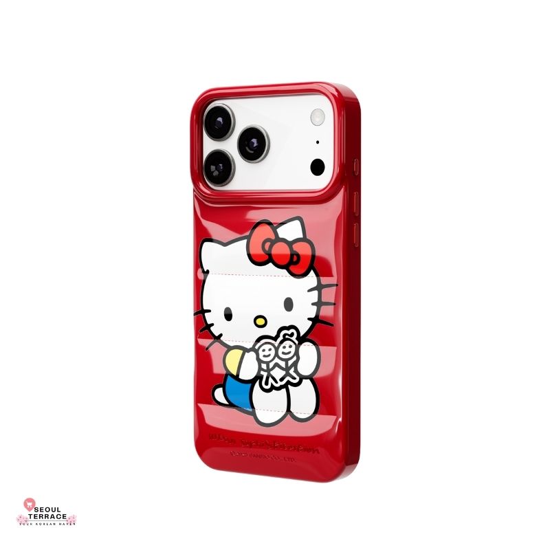 Jisoo Helllo Kitty Puffer Case Jisoo Helllo Kitty Puffer Case