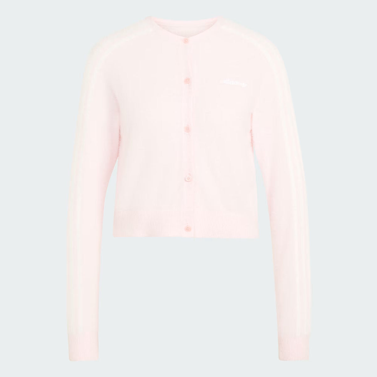 [Babymonster Pick] 26FW Adidas Fluffy Knitted Cardigan