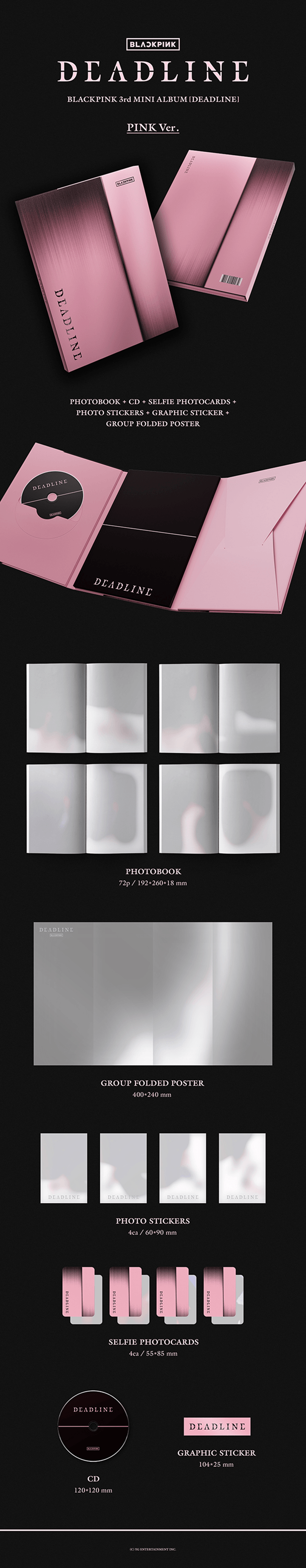 [PRE-ORDER] BLACKPINK 3rd Mini Album [DEADLINE] with Gifts