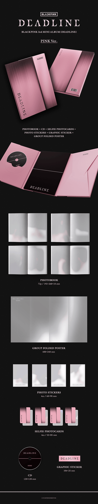 [PRE-ORDER] BLACKPINK 3rd Mini Album [DEADLINE] with Gifts