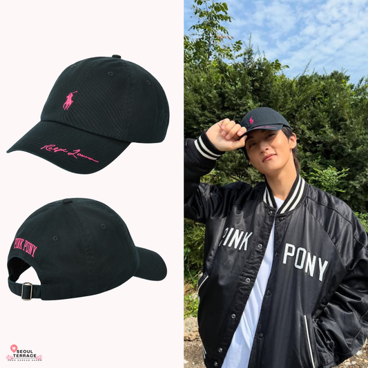 Polo Ralph Lauren - Pink Pony Twill Ball Cap (Worn by NCT Mark)