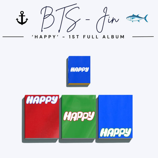 BTS JIN - 'Happy' - 1st Full Solo Album