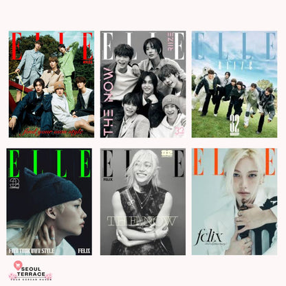 ELLE November 2024  Magazine Issue (RIIZE/FELIX)