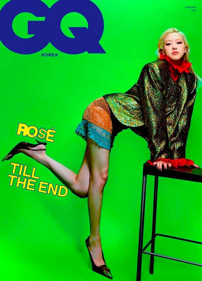 GQ KOREA MAGAZINE February 2025 (Cover: ROSÉ)