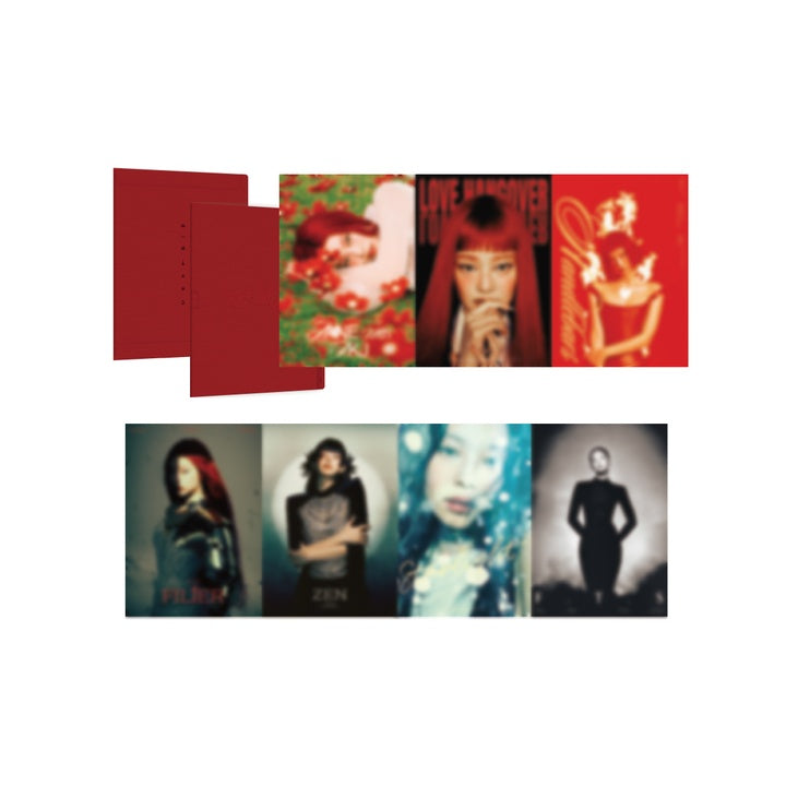 JENNIE [Ruby] Poster + Sleeve Set