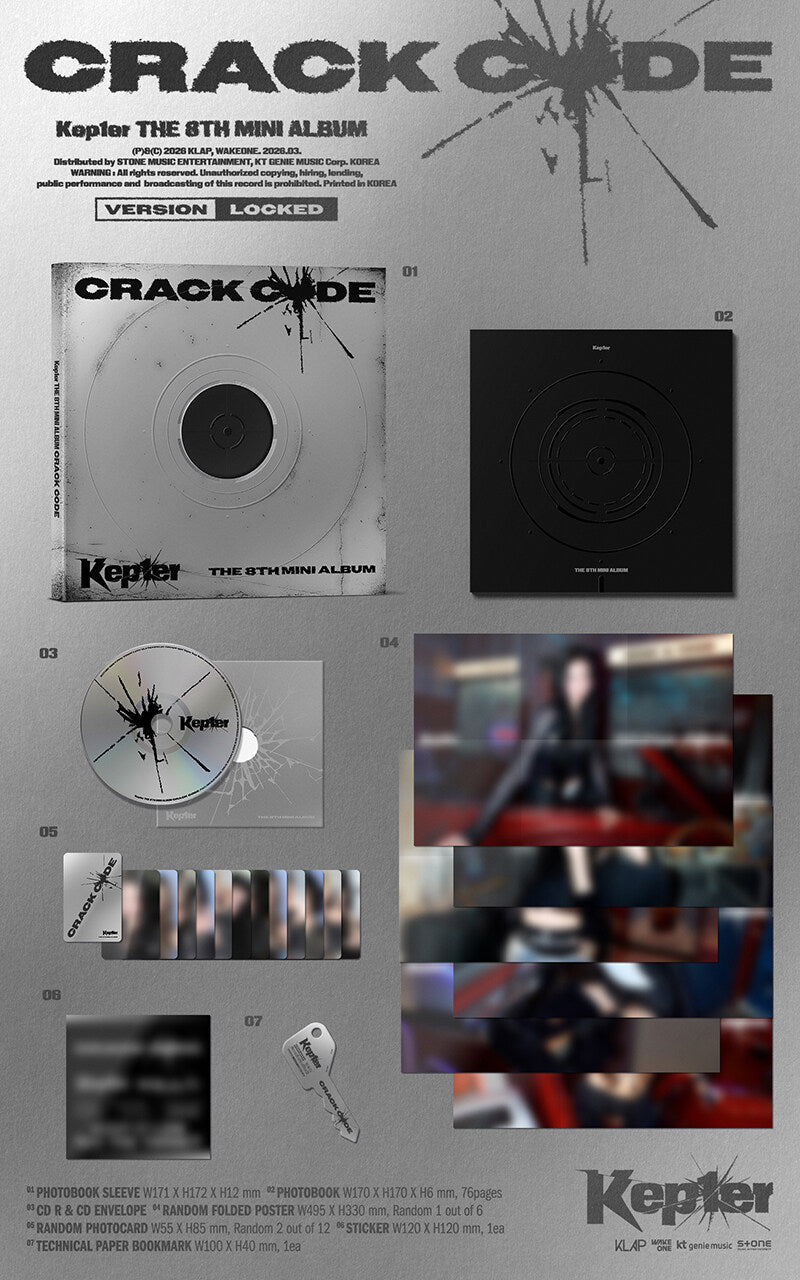 KEP1ER - Mini 8th Album 'CRACK CODE'
