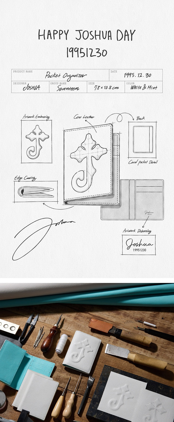 (PRE-ORDER) SEVENTEEN HAPPY JOSHUA DAY [POCKET ORGANIZER]