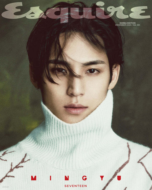 [SEVENTEEN] Mingyu – Esquire Magazine December 2024 Issue – Random Cover