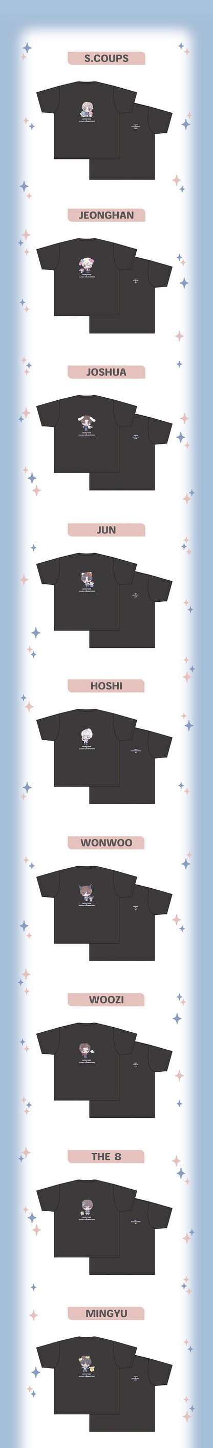 SEVENTEEN x SANRIO CHARACTERS Collaboration - 2nd Edition Official Merchandise