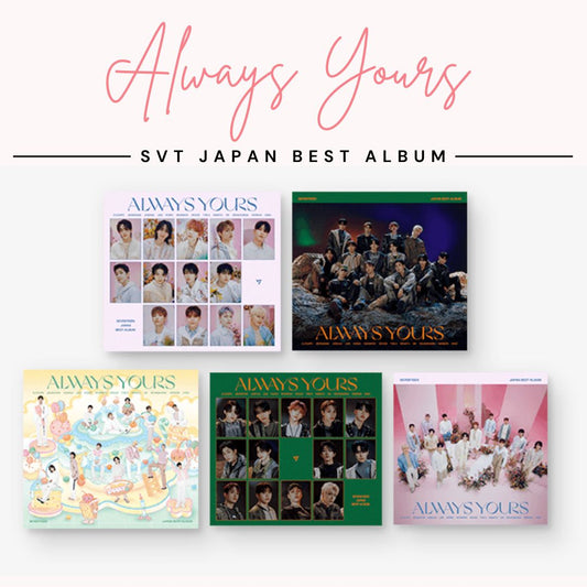 SEVENTEEN - Japan Best Album - 'Always yours'