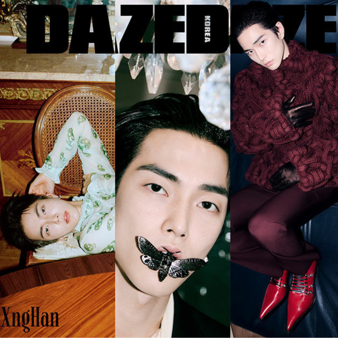 DAZED & CONFUSED KOREA MAGAZINE SEPTEMBER 2025 COVER: RIIZE Seunghan [ XNGHAN ]