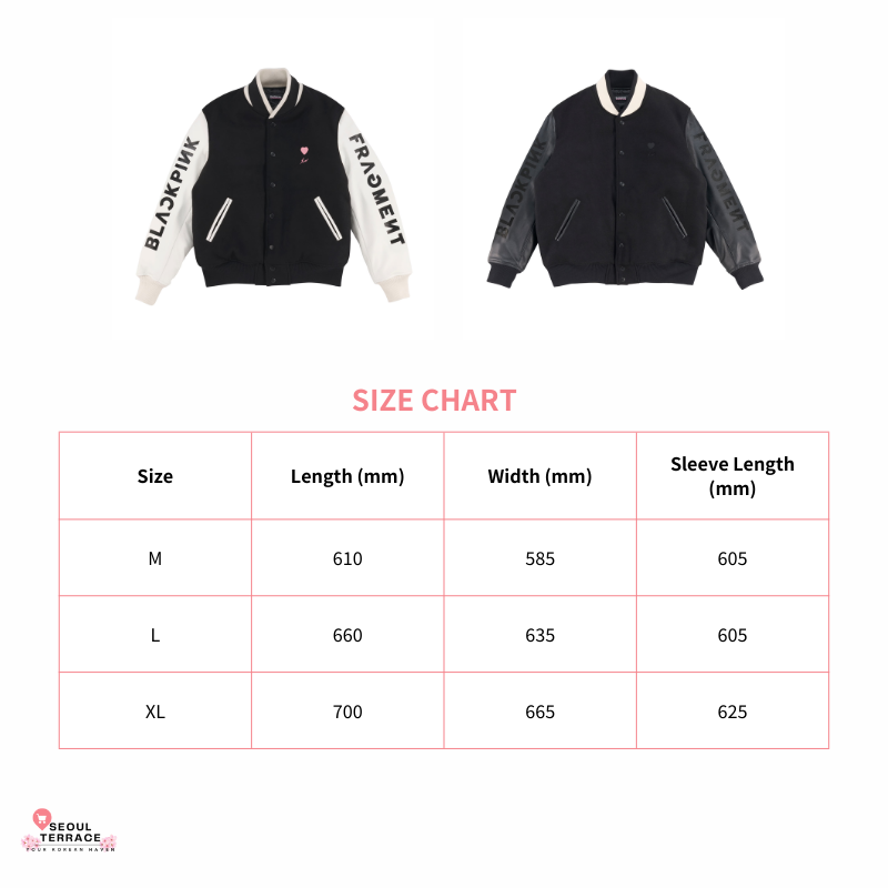 BLACKPINK × Fragment Collab Collection Merch