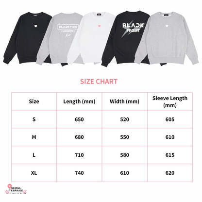 BLACKPINK × Fragment Collab Collection Merch